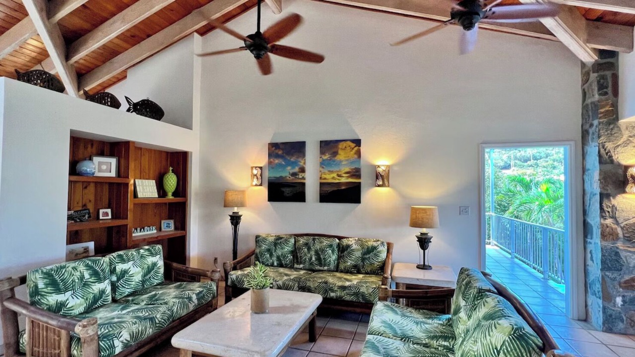 Photo of Livingroom in Estate Chocolate Hole and Great Cruz Bay
