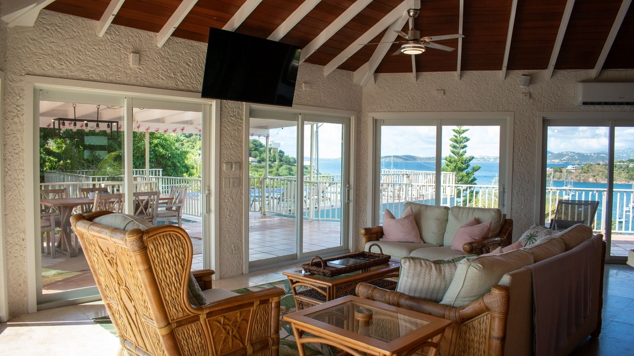Photo of Livingroom in Estate Chocolate Hole and Great Cruz Bay