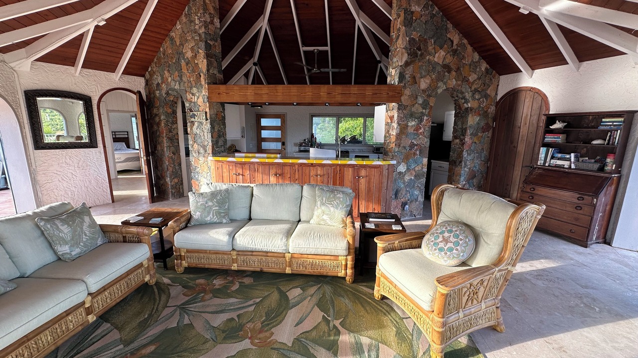 Photo of Livingroom in Estate Chocolate Hole and Great Cruz Bay