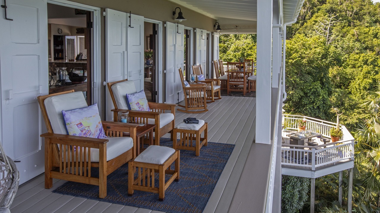 Photo of Patio Balcony in Maho Bay Quarter