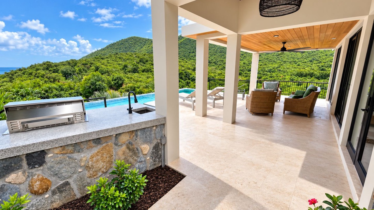 Photo of Patio Balcony in Maho Bay Quarter