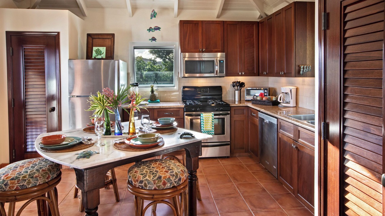 Photo of Kitchen in Maho Bay Quarter