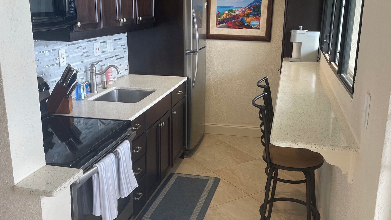 Photo of Kitchen in Bolongo Bay