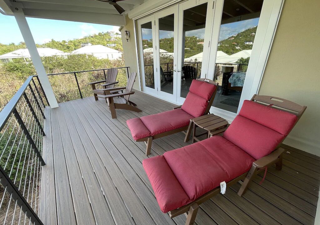 Photo of Patio Balcony in Estate Chocolate Hole and Great Cruz Bay