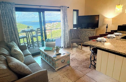 Estate Enighed Condo | Charming Condo with Breathtaking Ocean Views, Stunning Sunsets, and a Touch of Romance!