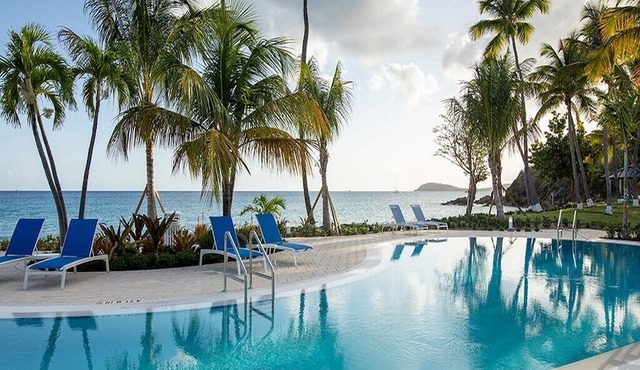 Limetree Beach Resort ^ Studio - Secluded Caribbean Beach in St Thomas